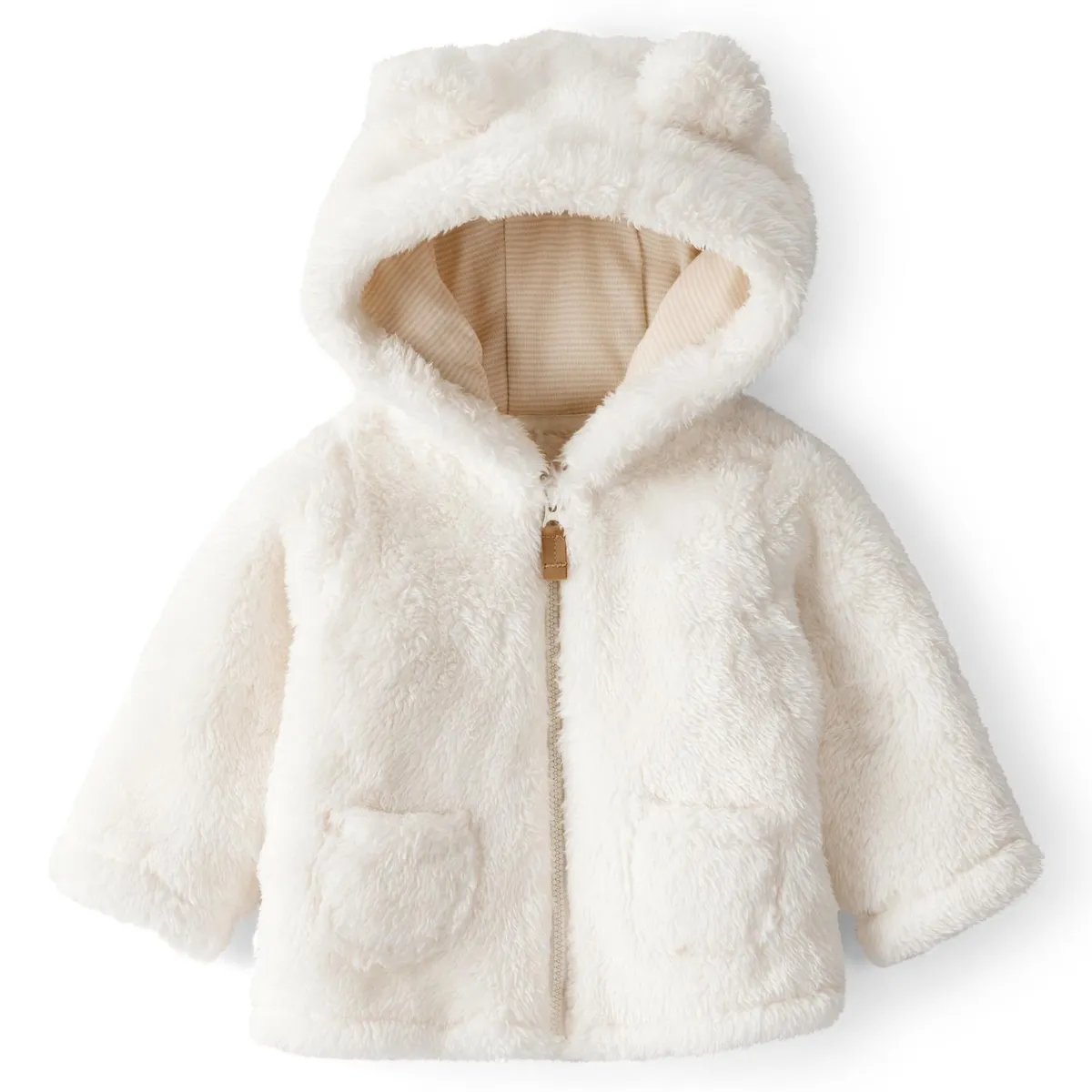 CARTER'S - Polerón Orejitas Con Forro Sherpa Bebé Unisex Carter's