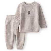 Conjunto 2 Piezas Polerón y Pantalón Tejido Koala Bebé Niño