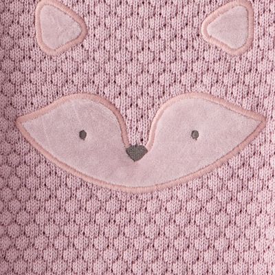 Imagen 2 del producto Conjunto 2 Piezas Polerón y Pantalón Tejido Zorro Bebé Niña