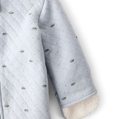 Imagen 2 del producto Enterito Estampado Dinosaurios Con Forro Sherpa Bebé Niño