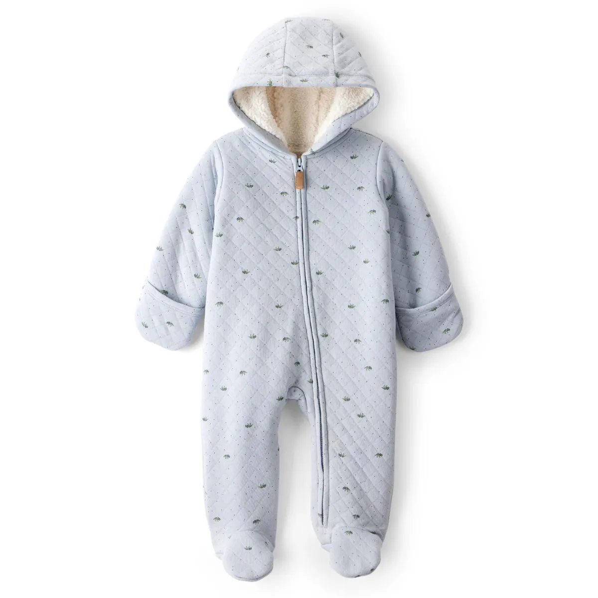 CARTER'S - Enterito Estampado Dinosaurios Con Forro Sherpa Bebé Niño Carter's