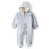 Enterito Estampado Dinosaurios Con Forro Sherpa Bebé Niño