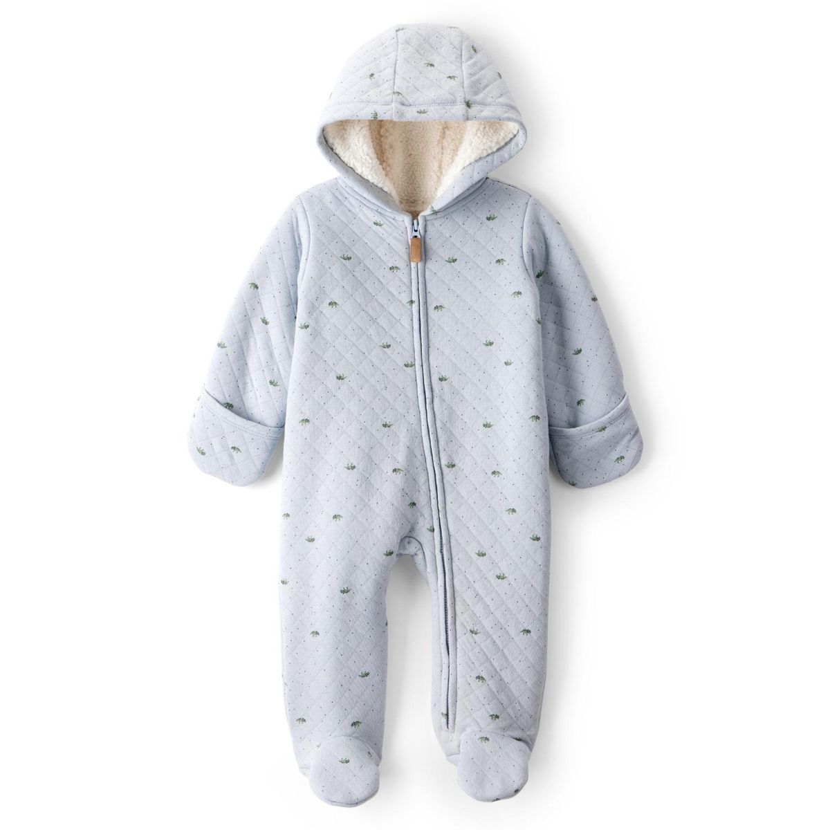 CARTER'S - Enterito Estampado Dinosaurios Con Forro Sherpa Bebé Niño Carter's