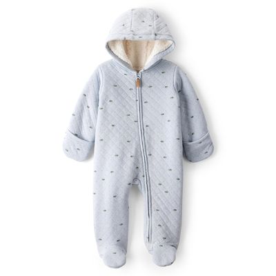 Imagen 1 del producto Enterito Estampado Dinosaurios Con Forro Sherpa Bebé Niño