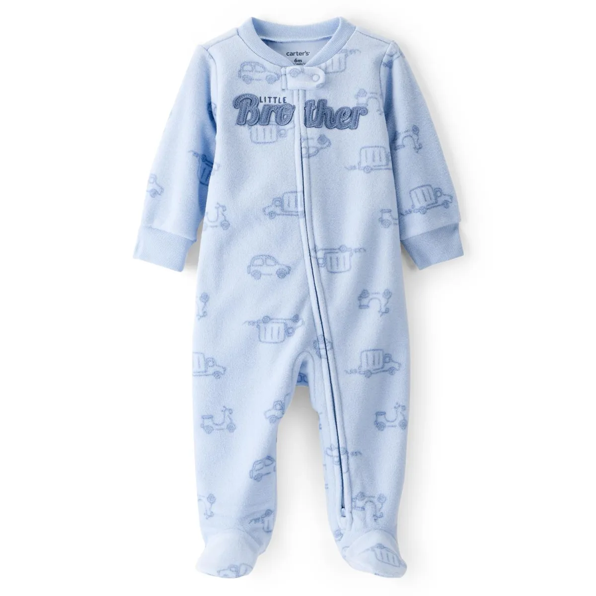 CARTER'S - Pijama Polar Estampado Little Brother Bebé Niño Carter's
