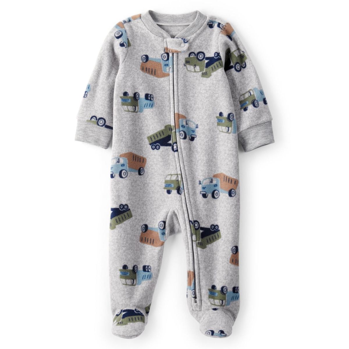 CARTER'S - Pijama Polar Estampado Camiones Bebé Niño Carter's