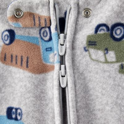 Imagen 2 del producto Pijama Polar Estampado Camiones Bebé Niño