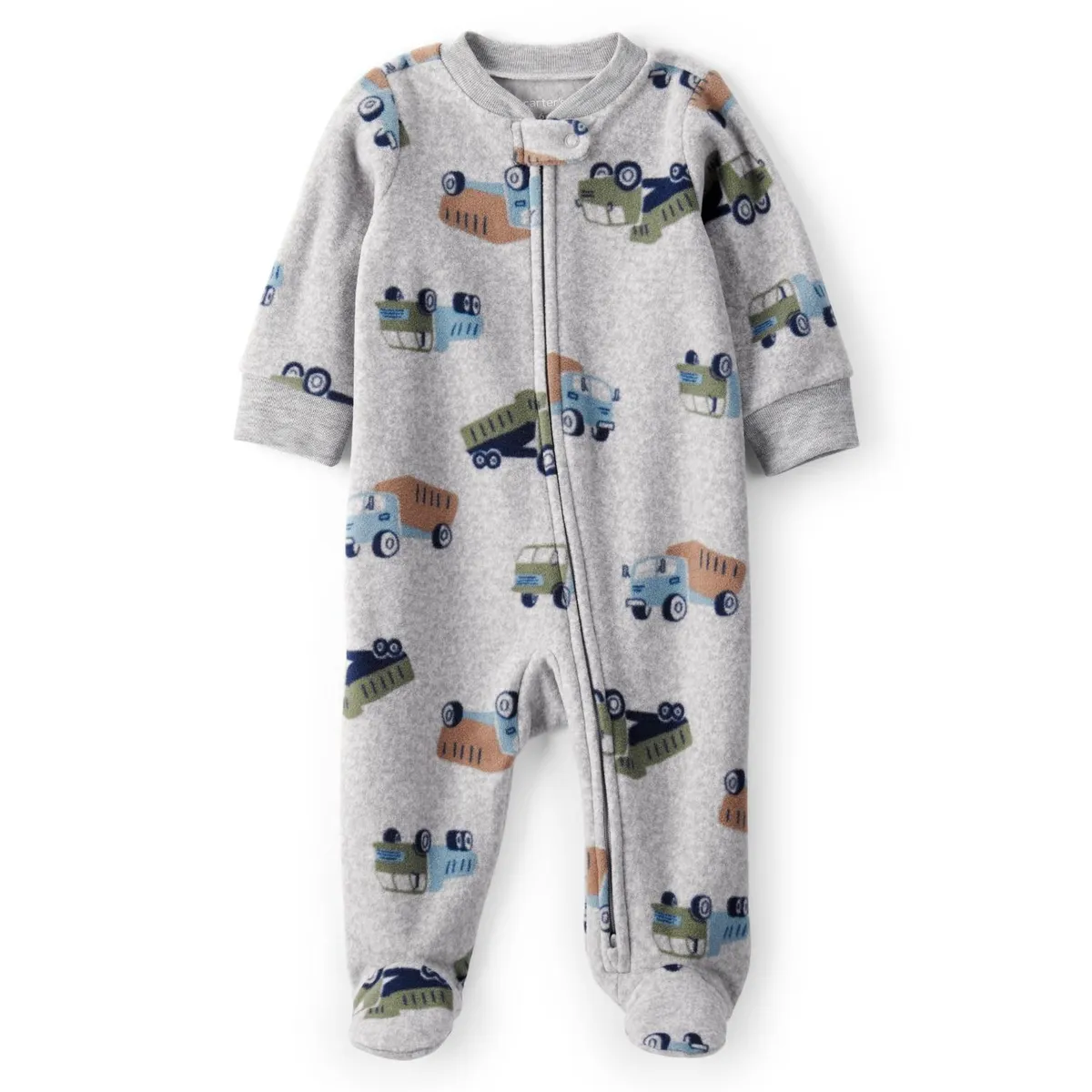 CARTER'S - Pijama Polar Estampado Camiones Bebé Niño Carter's