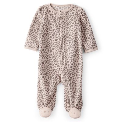 Imagen 1 del producto Pijama Polar Estampado Animal Print Bebé Niña