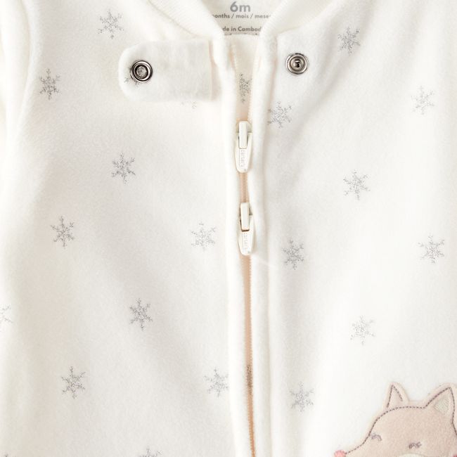 CARTER'S - Pijama Polar Aplicación Bebé Niña Carter's