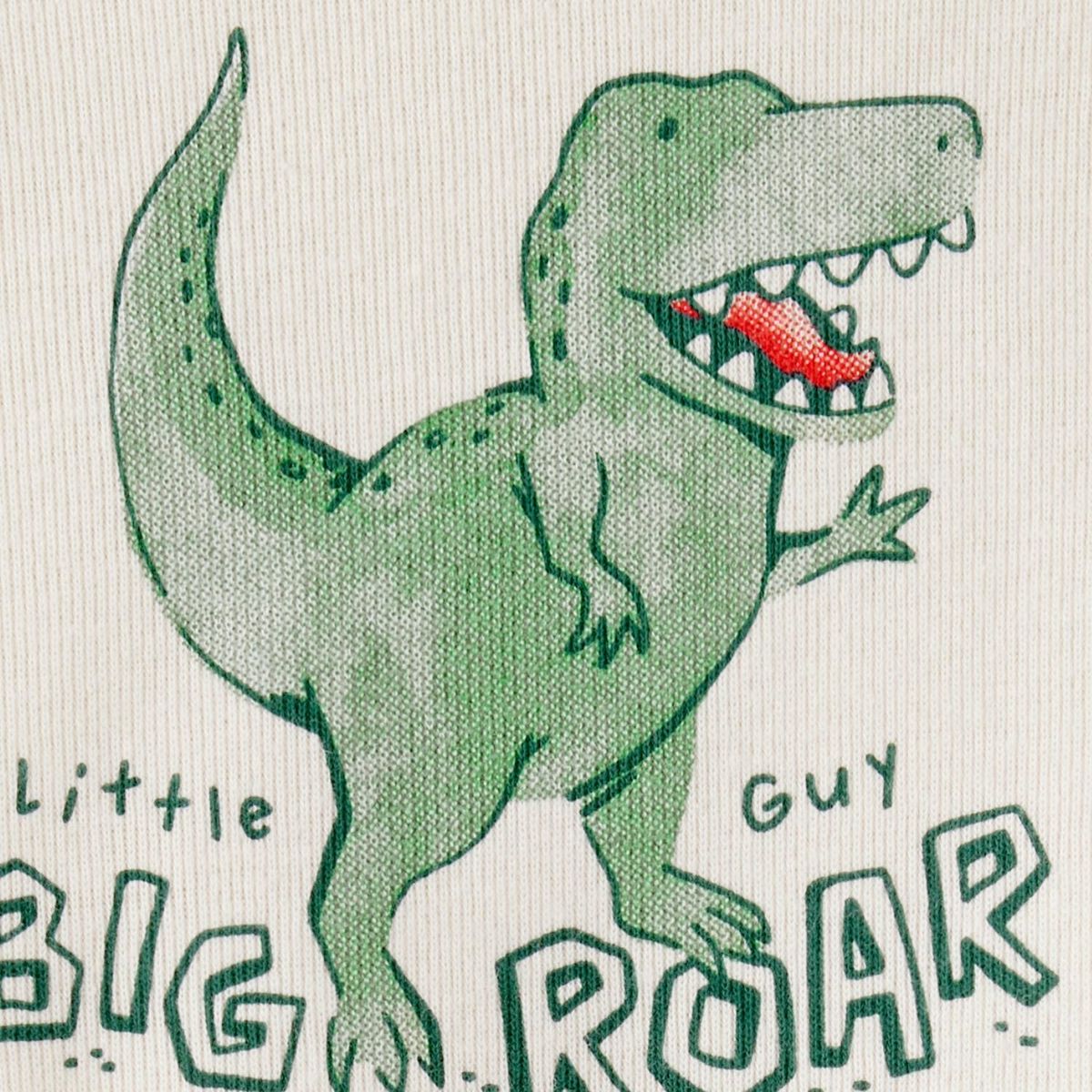 CARTER'S - Conjunto 3 Piezas Polerón, Body y Pantalón Buzo Dinosaurios Bebé Niño Carter's