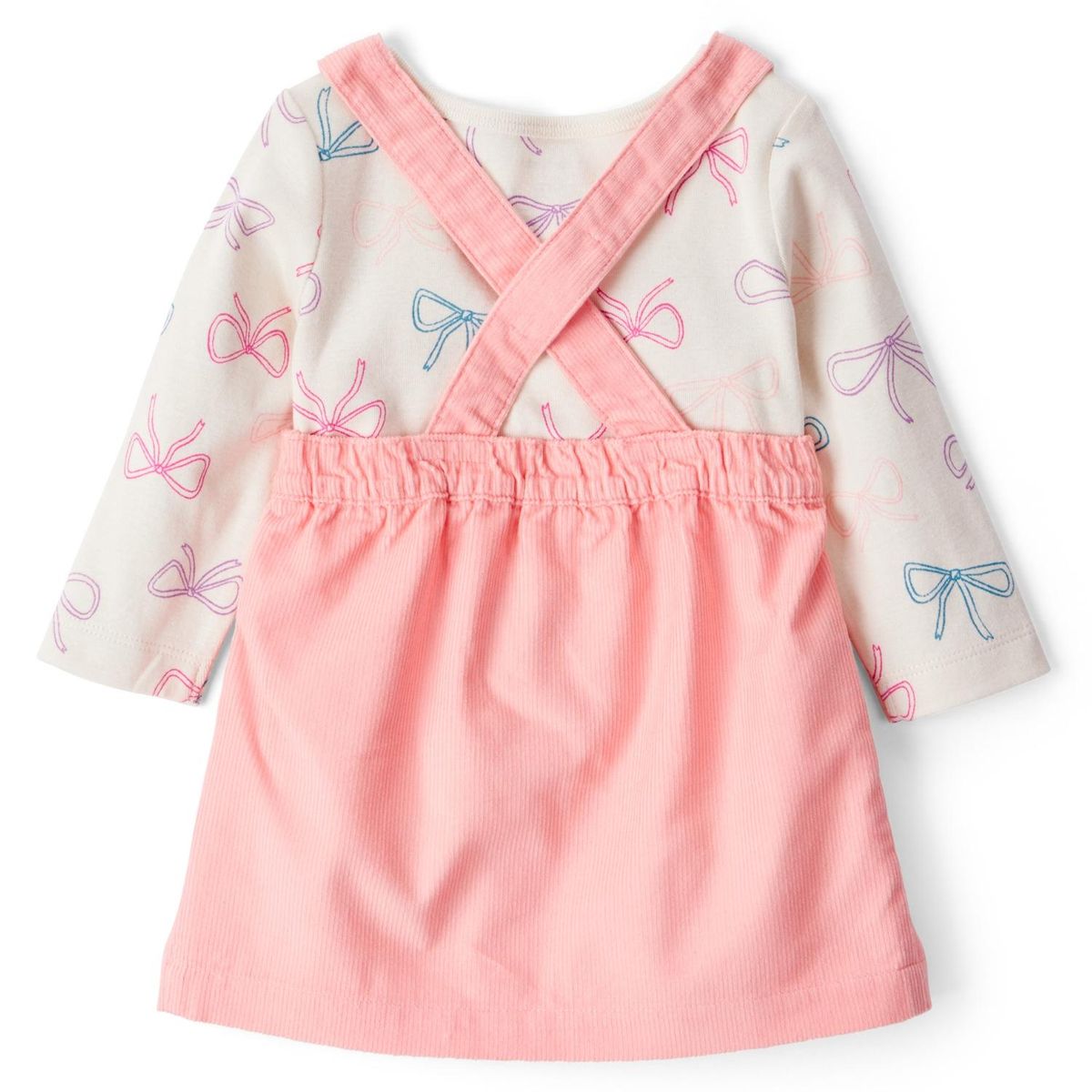 CARTER'S - Conjunto 3 Piezas Vestido, Polera Manga Larga y Pantys Bebé Niña Carter's