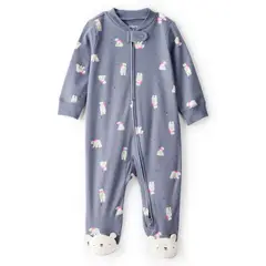 CARTER'S - Pijama Estampado Oso Polar Algodón Bebé Niña