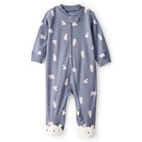 Pijama Estampado Oso Polar Algodón Bebé Niña