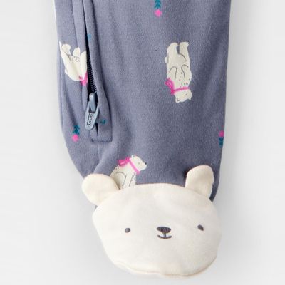 Imagen 2 del producto Pijama Estampado Oso Polar Algodón Bebé Niña