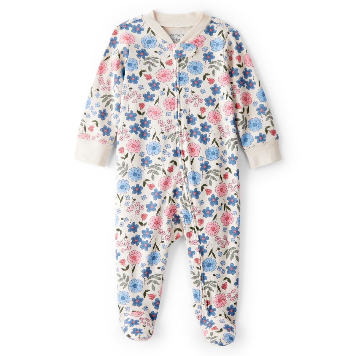 CARTER'S - Pijama Estampado Flores Algodón Bebé Niña Carter's