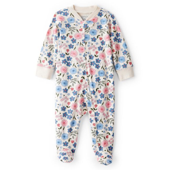 CARTER'S - Pijama Estampado Flores Algodón Bebé Niña Carter's