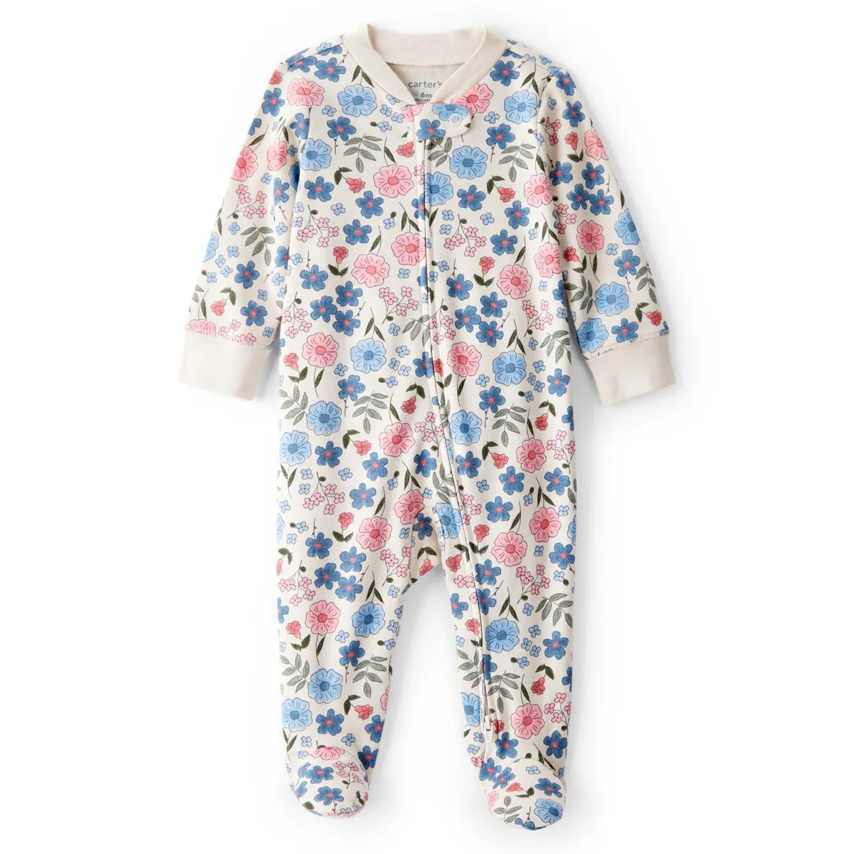 CARTER'S - Pijama Estampado Flores Algodón Bebé Niña Carter's