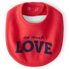 CARTER'S - Babero San Valentín Bebé Unisex