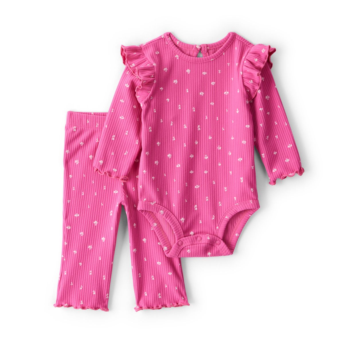 CARTER'S - Conjunto 2 Piezas Body y Calza Bebé Niña Carter's