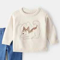 Conjunto 2 Piezas Sweater y Pantalón Bebé Niño