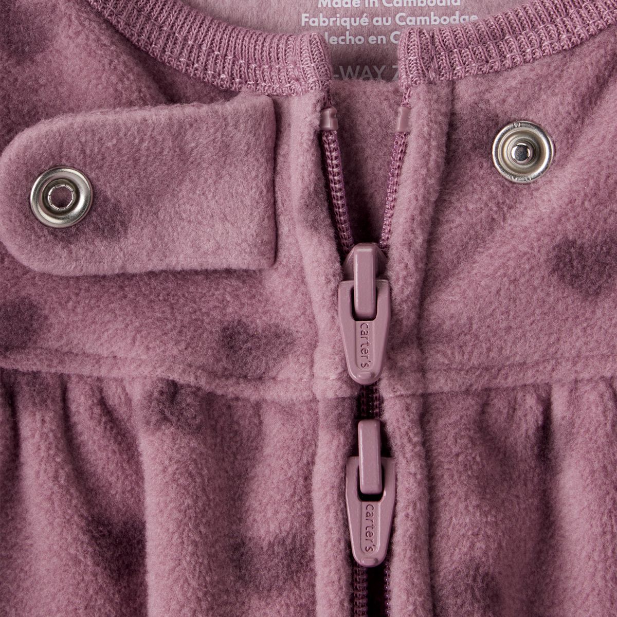 CARTER'S - Pijama Polar Estampado Bebé Niña Carter's