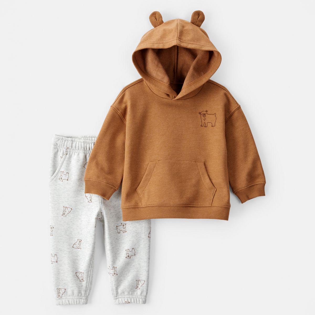 CARTER'S - Conjunto 2 Piezas Polerón y Pantalón Buzo Ositos Bebé Niño Carter's