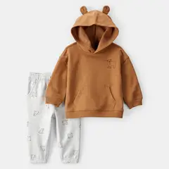 CARTER'S - Conjunto 2 Piezas Polerón y Pantalón Buzo Ositos Bebé Niño