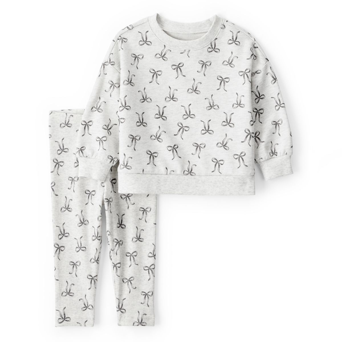 CARTER'S - Conjunto 2 Piezas Polerón y Calza Estampado Bebé Niña Carter's