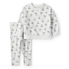 CARTER'S - Conjunto 2 Piezas Polerón y Calza Estampado Bebé Niña