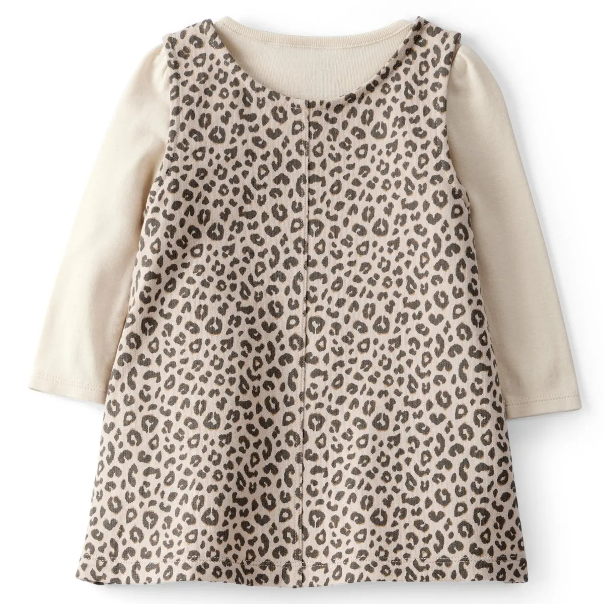 CARTER'S - Conjunto 2 Piezas Vestido y Polera Manga Larga Bebé Niña Carter's