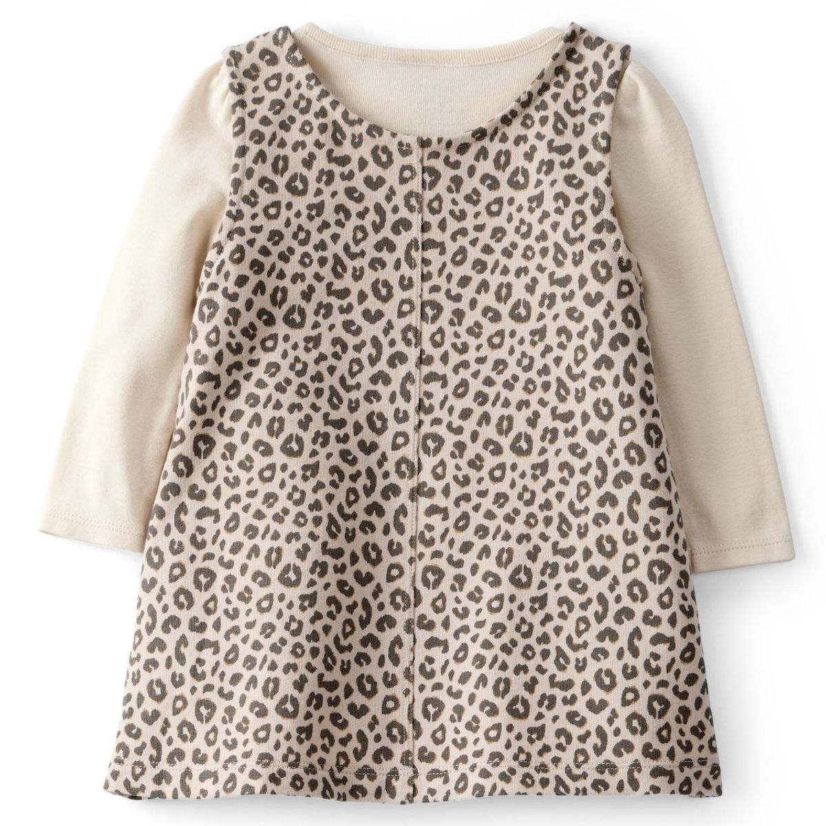 CARTER'S - Conjunto 2 Piezas Vestido y Polera Manga Larga Bebé Niña Carter's