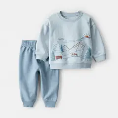 CARTER'S - Conjunto 2 Piezas Polerón y Pantalón Buzo Bebé Niño
