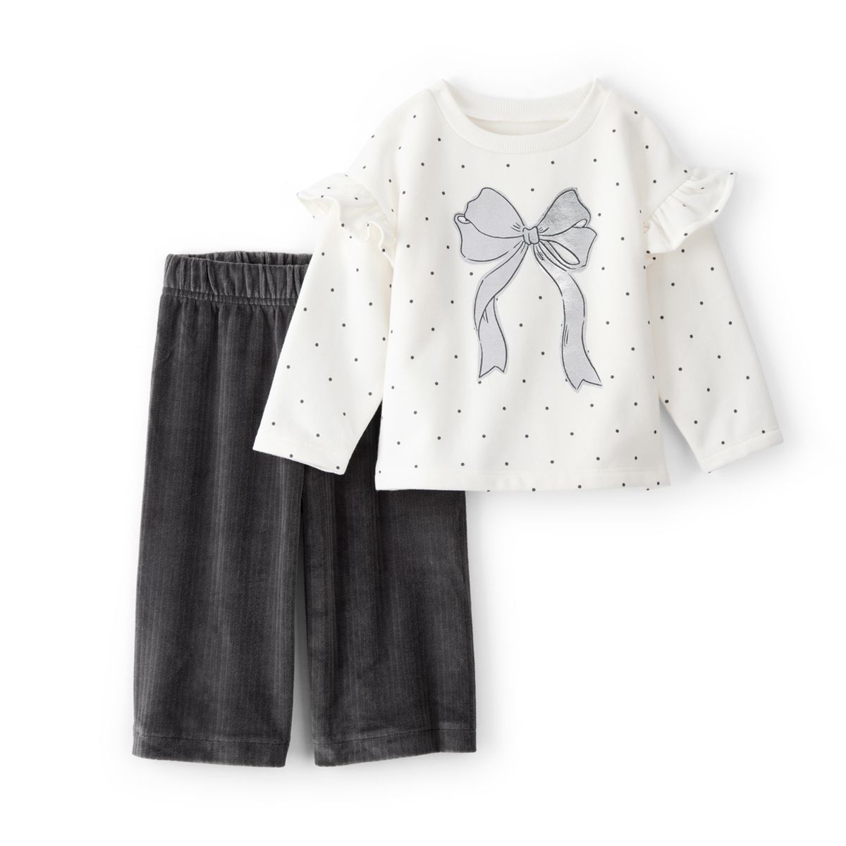 CARTER'S - Conjunto 2 Piezas Polerón y Pantalón Bebé Niña Carter's