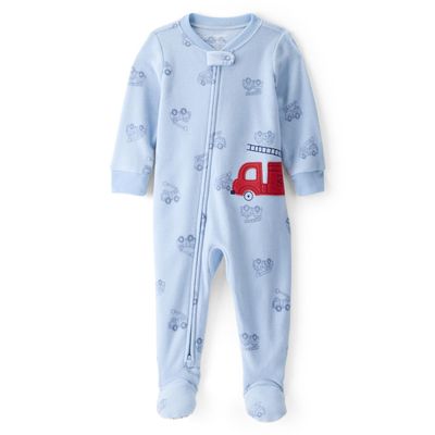 Imagen 1 del producto Pijama Polar Aplicación Bombero Bebé Niño