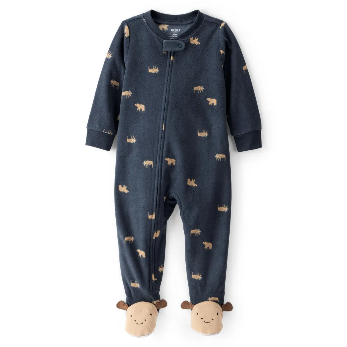 CARTER'S - Pijama Polar Estampado Bebé Niño Carter's