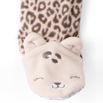 Imagen 2 del producto Pijama Polar Estampado Animal Print Bebé Niña