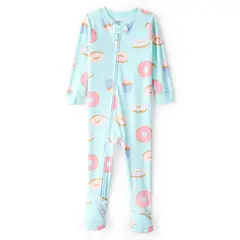 CARTER'S - Pijama Polar Estampado Donuts Bebé Niña