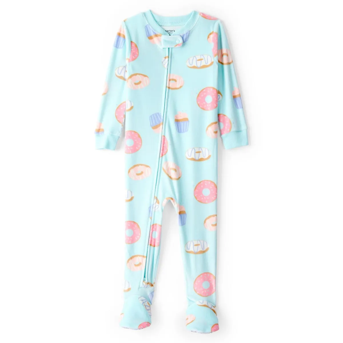 CARTER'S - Pijama Polar Estampado Donuts Bebé Niña Carter's