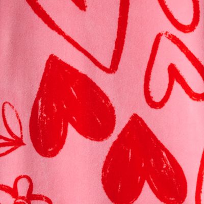 Imagen 2 del producto Pijama 2 Piezas Estampado Corazones Niña