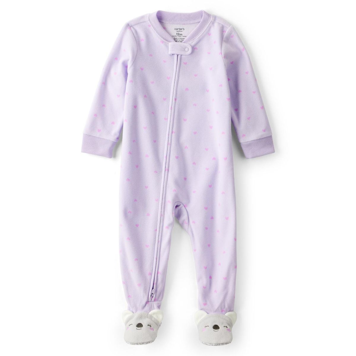 CARTER'S - Pijama Polar Estampado Bebé Niña Carter's