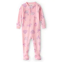 Pijama Polar Estampado Bebé Niña