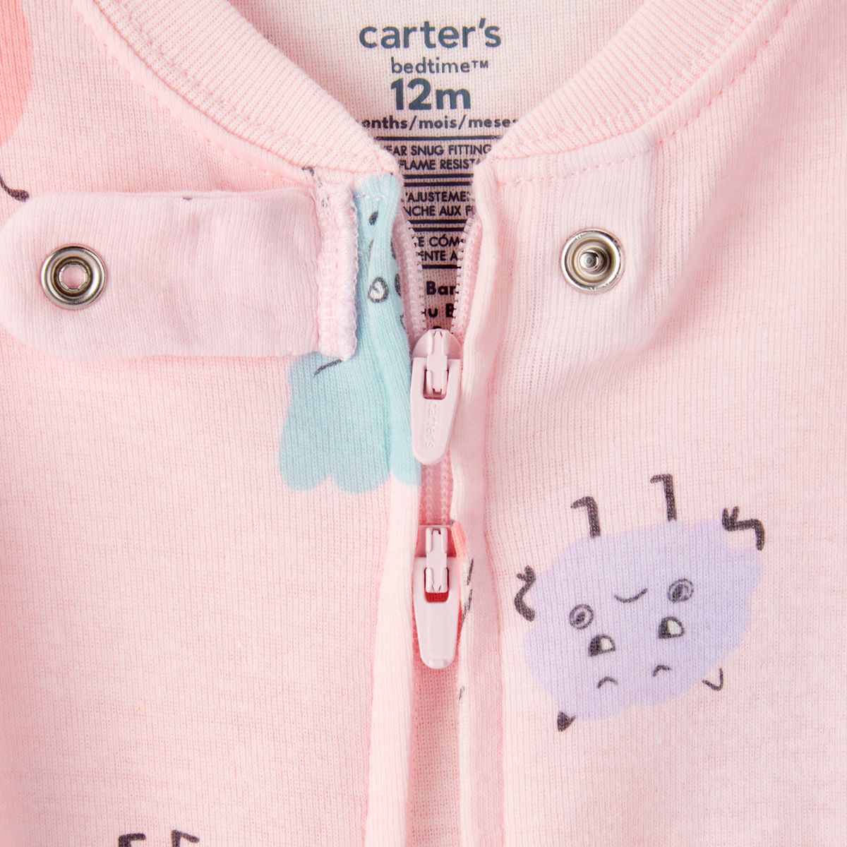 CARTER'S - Pijama Estampado Algodón Bebé Niña Carter's