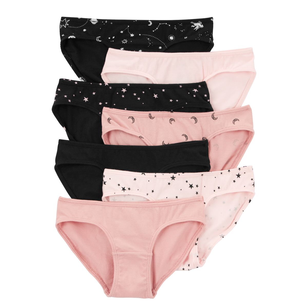 CARTER'S - Pack 7 Calzones Algodón Niña Carter's