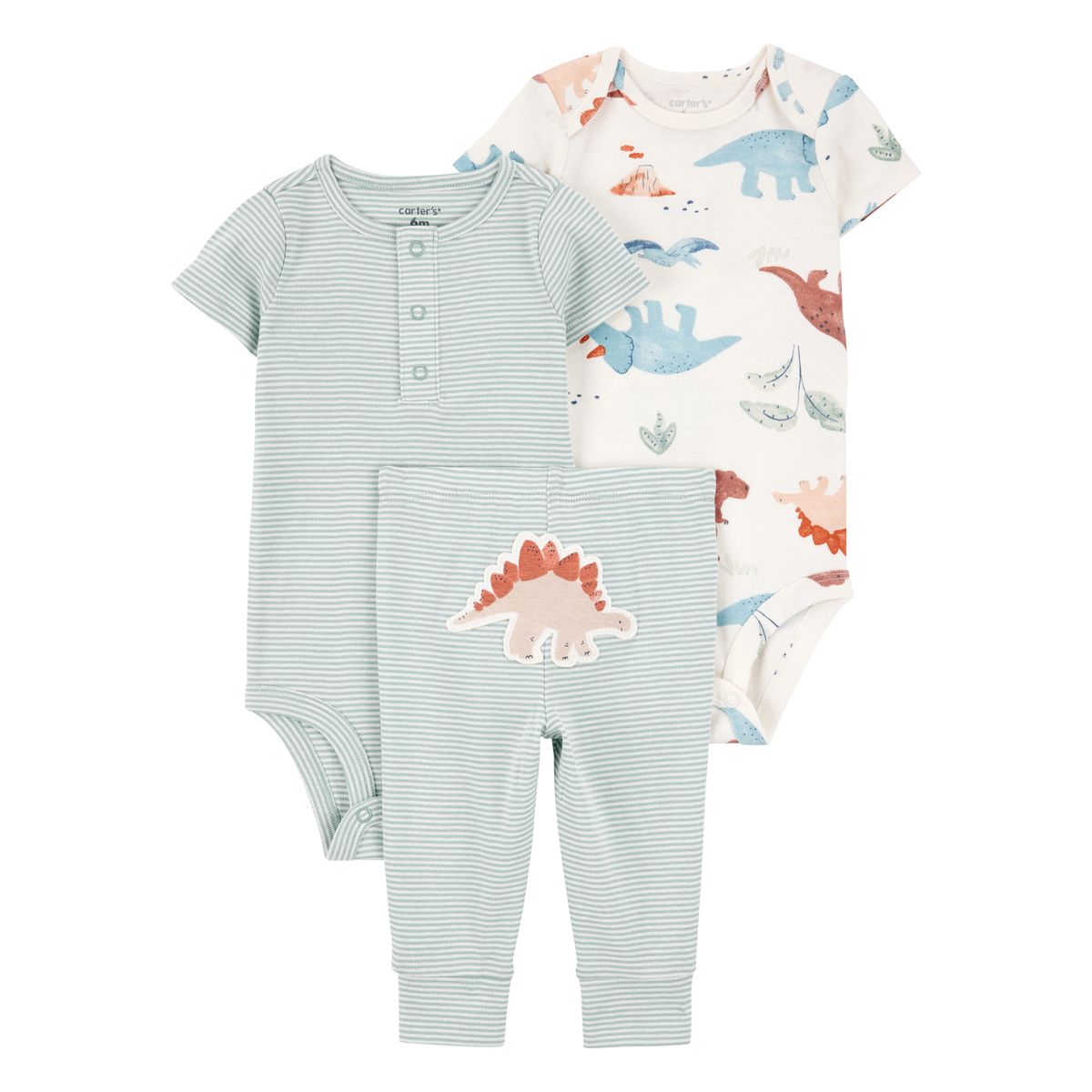 CARTER'S - Conjunto 3 Piezas Pantalon Y Dos Body Bebé Niño Carter's