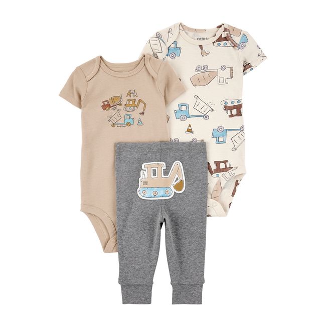 CARTER'S - Conjunto 3 Piezas Pantalon Y Dos Body Bebé Niño Carter's
