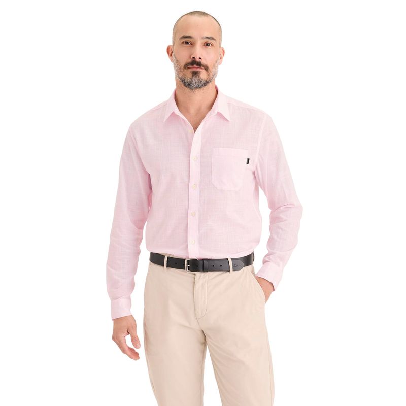 DOCKERS - Camisa Denim Manga Larga Hombre Dockers