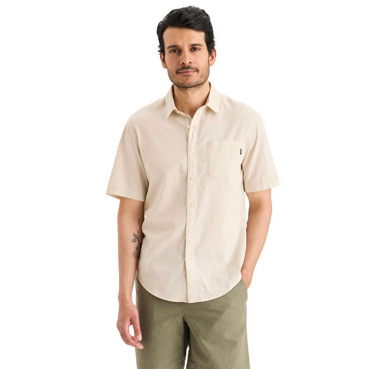 DOCKERS - Camisa Casual Manga Corta Hombre Dockers
