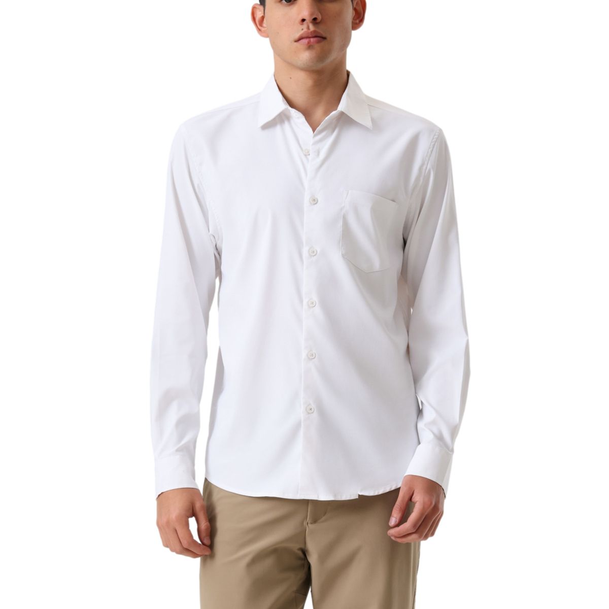 DOCKERS - Camisa Casual Manga Larga Hombre Dockers