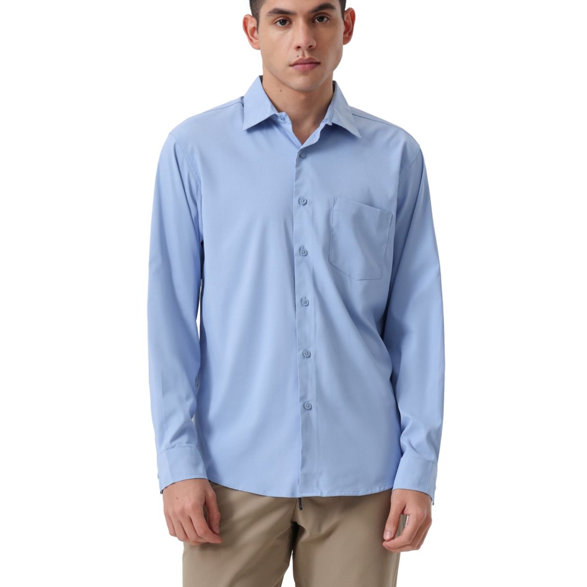 DOCKERS - Camisa Casual Manga Larga Hombre Dockers